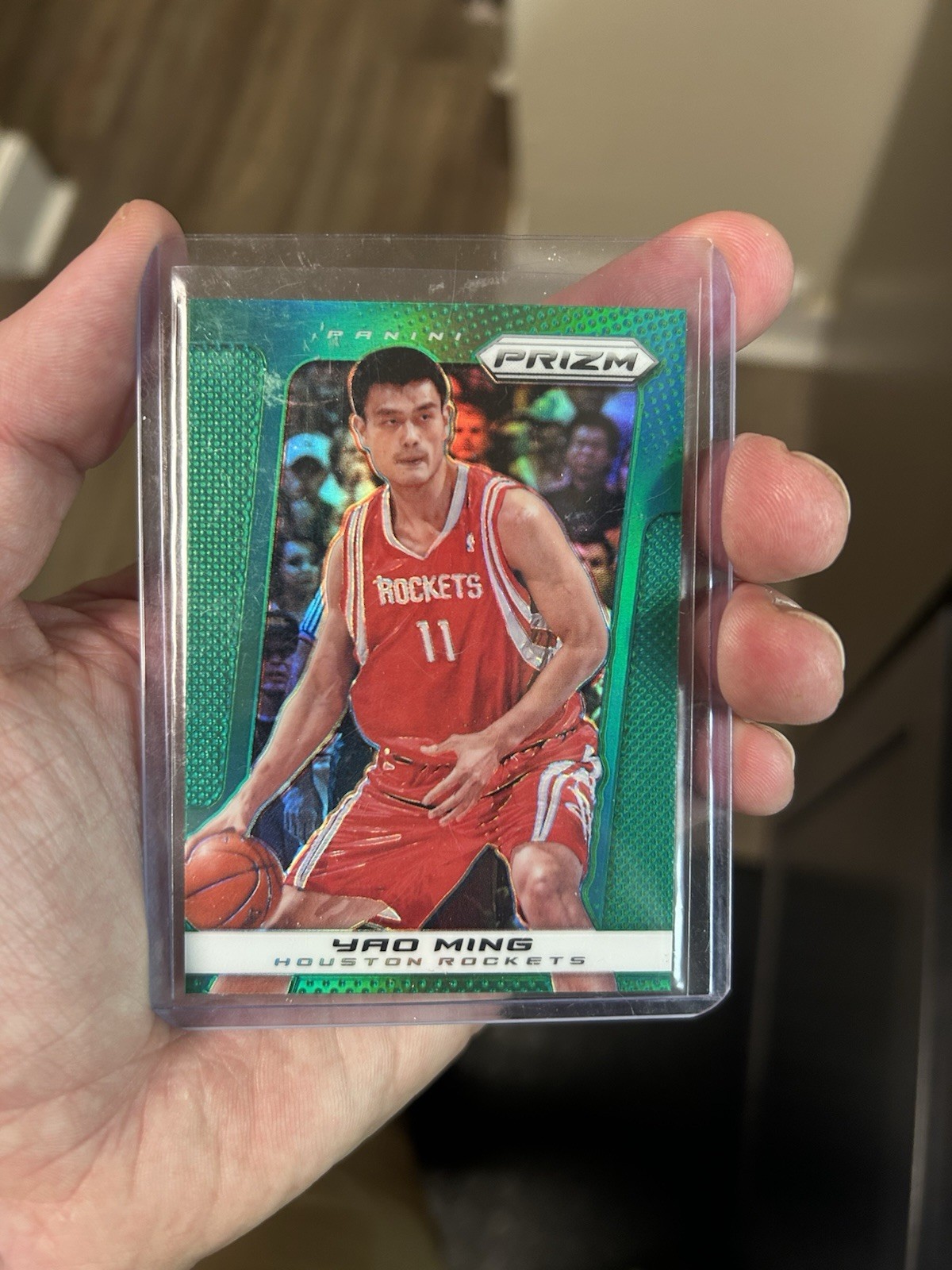 2013-14 Panini Prizm Yao Ming Green #209 🔥 GRADE THIS - Early Prizm 🔥