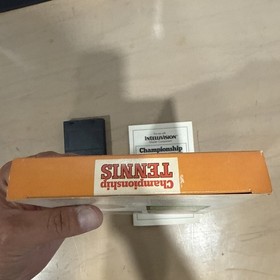 Championship Tennis Intellivision INTV/Nice Ideas CIB Complete in Box w/Manual