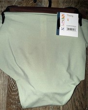 Joyspun  2-Pair Womens Thong Underwear Panties Nylon Blend Mesh B  3XL 22 