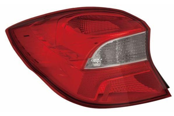 ABAKUS Rear Tail Light 431-19ASL-UE-SR Left For Ford Smoke Lens