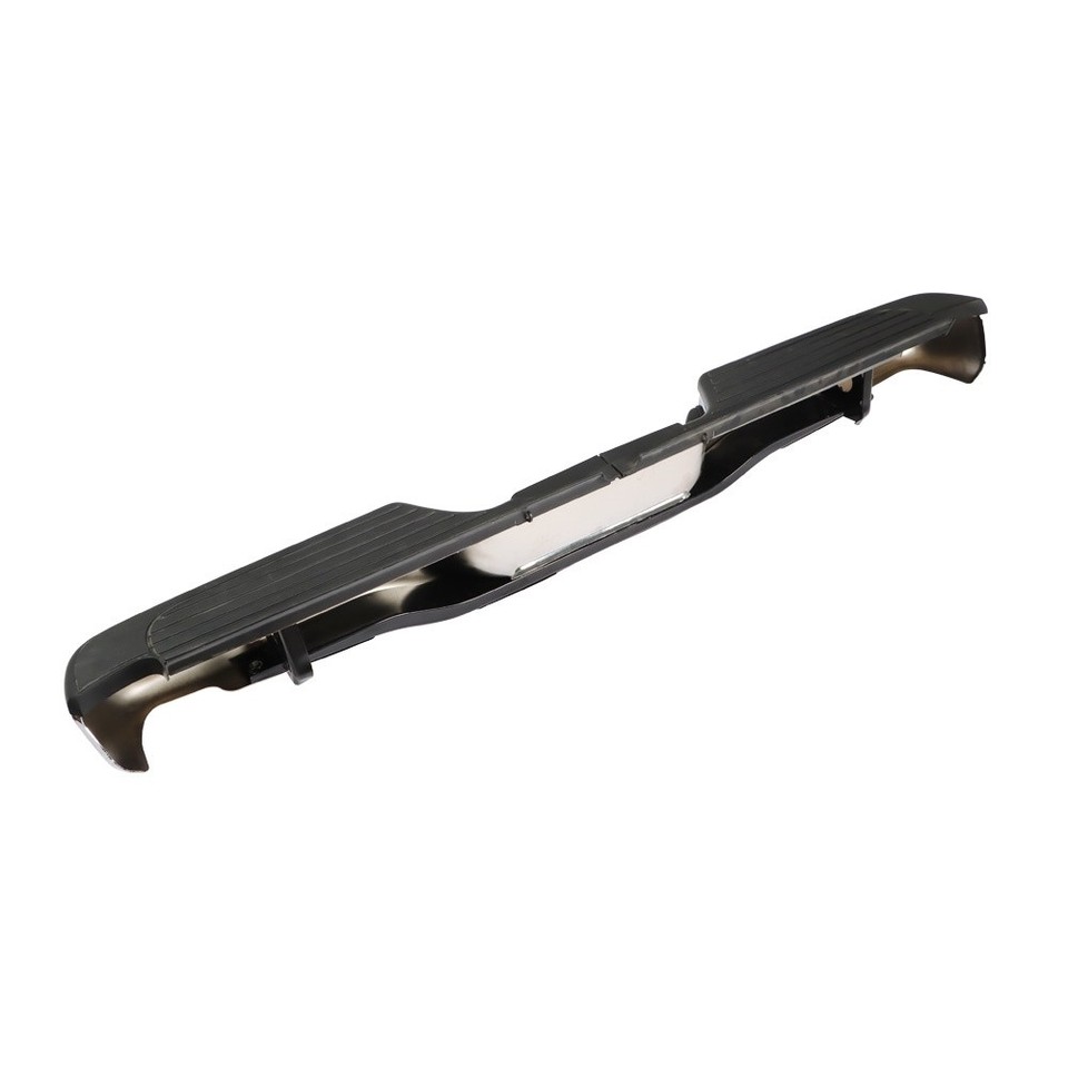 Rear Step Bumper Face Bar Assembly With Chrome Trim For Toyota Tacoma 1995-2004