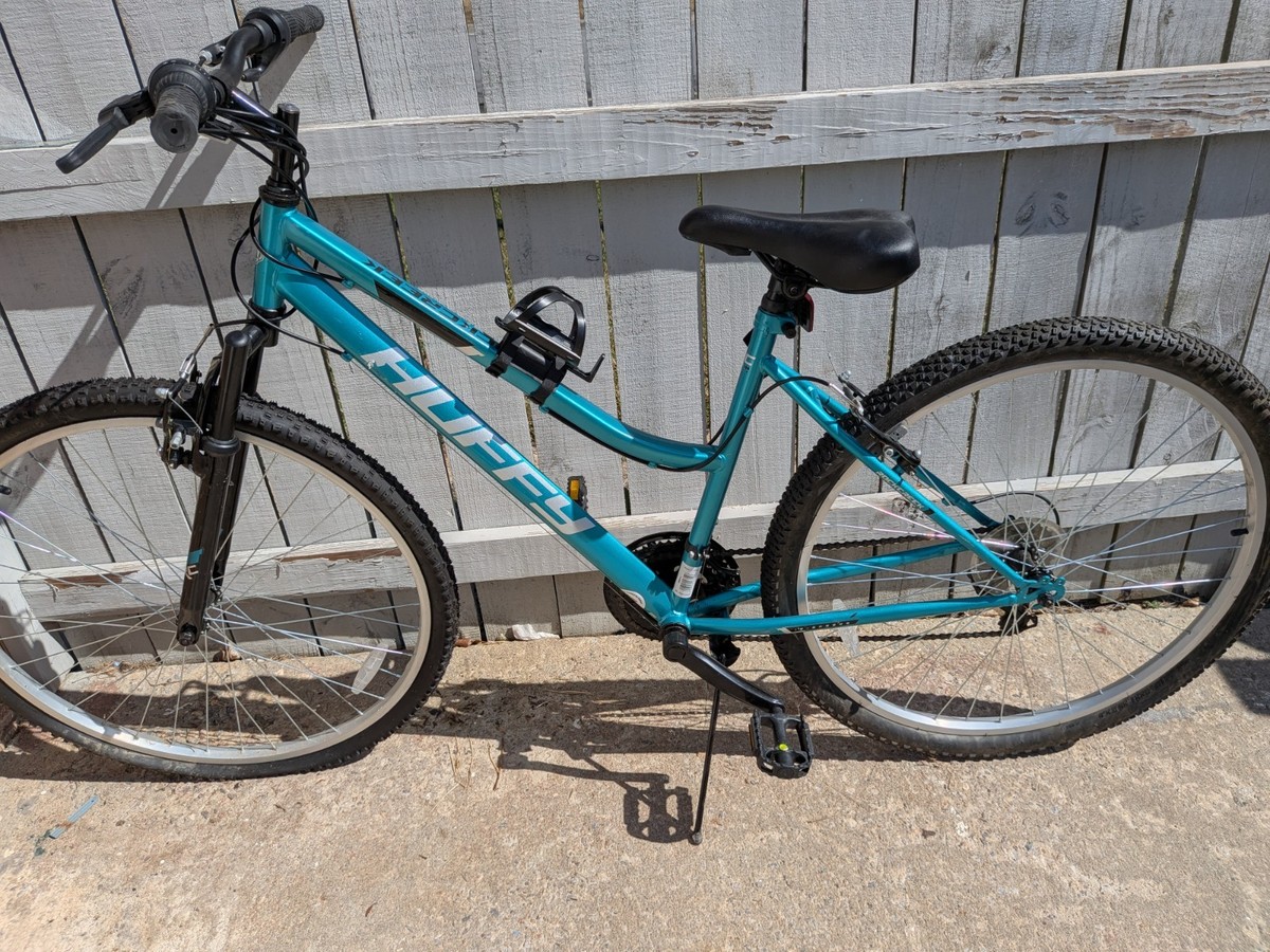 Huffy Women's Mountain Bike Teal 21-Speed Shimano Twist Shifter | eBay