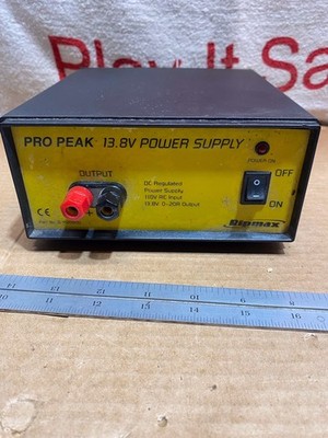 Pro Peak 20 Amp Power Supply   RC Battery Charger Power Supply