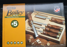 Stanley Bailey Stechbeitel Set 5-teilig (6/10/15/20/25 mm Beitelbreite 2-16-217)