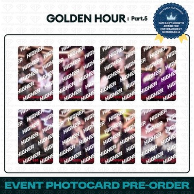 [PreSale] ATEEZ 14th Mini Golden Hour Part.5 ShowMusicCore #953 BAD Photocard