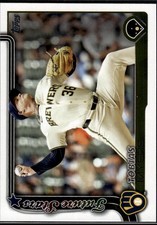 Tobias Myers 2025 Topps Milwaukee Brewers #636