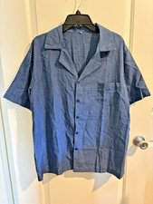 Short Sleeve Button Up Collared Shirt, Men's Size XL, New without Tags