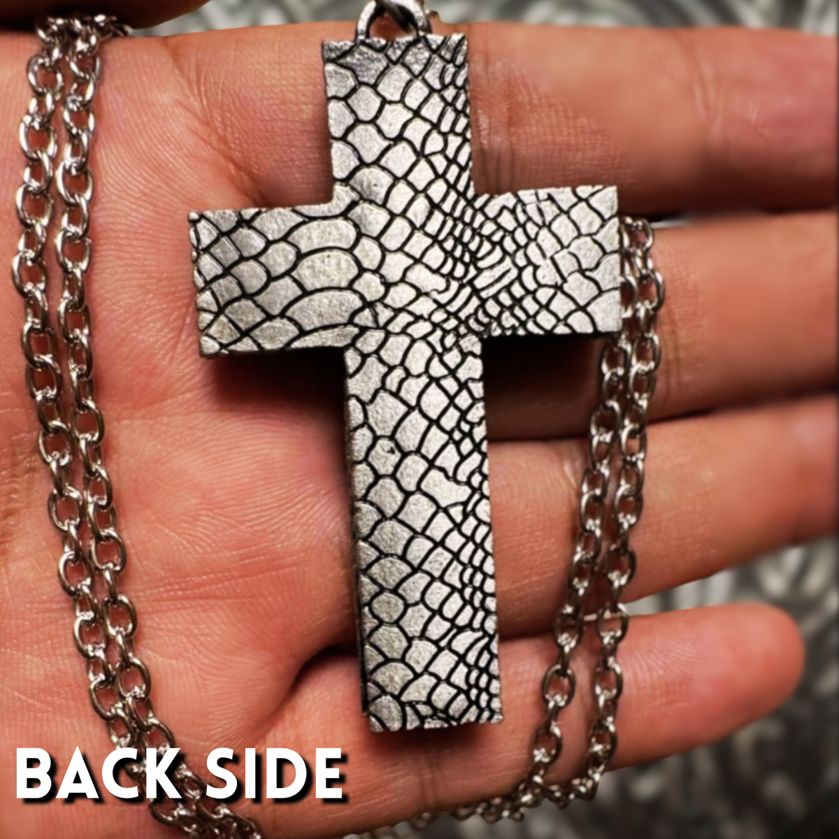 Pendentif Clé Squid Game - Collier Cosplay Fan Série Netflix Avec Croix Et Trou De Serrure - 3