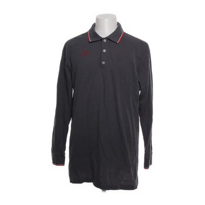 Kappa, Rugby Shirt, Größe: XXXL, Grau/Rot, Herren #Q0B