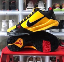 NEW Nike Zoom Kobe 5 Protro Bruce Lee Yellow Black CD4991 700 Authentic Style