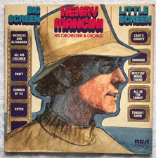 HENRY MANCINI Big Screen Little Screen '72 1stPress! RCA LSP-4630 Larry Knechtel HENRY MANCINI Big Screen Little Screen '72 1stPress! RCA LSP-4630 Larry Knechtel