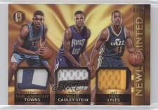 2015-16 Panini Gold Standard Black 14/15 Trey Lyles Willie Cauley-Stein #20 7y2