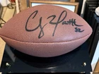 Packers CLAY MATTHEWS Signed Full Size Wilson Authentic Duke Football