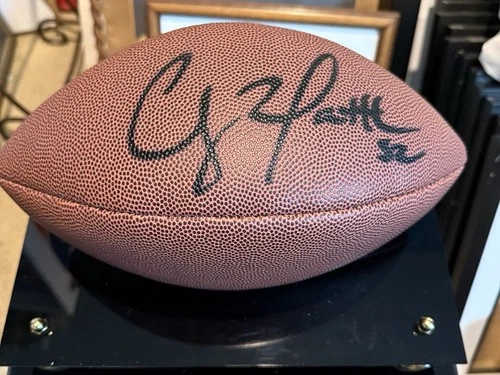 Packers CLAY MATTHEWS Signed Full Size Wilson Authentic Duke Football