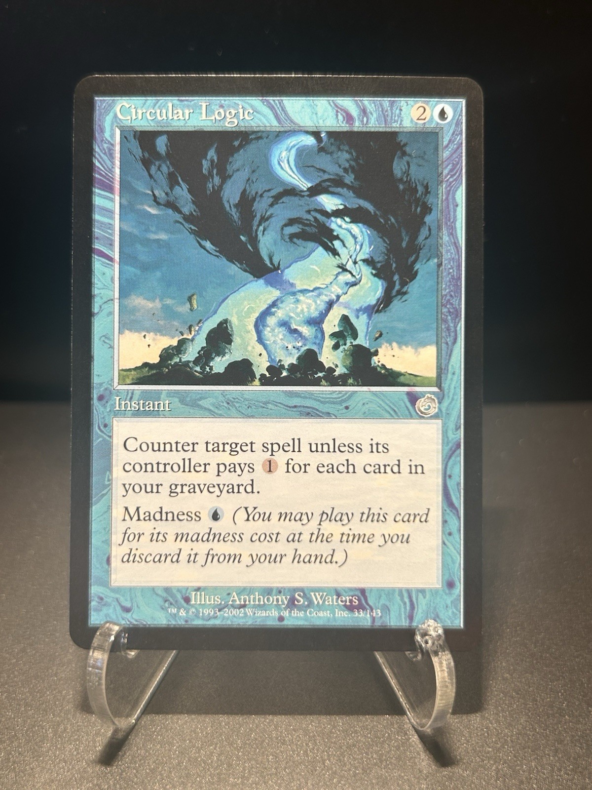 MTG Circular Logic 33/143 Torment Regular Uncommon NM-Magic The Gathering