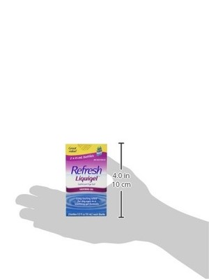 refresh liquigel lubricant eye gel 2 bottles 0.5 fl oz Refresh Tears, Lubricant Eye Drops, 2 Bottles .5 fl oz (15 ml) main image 0
