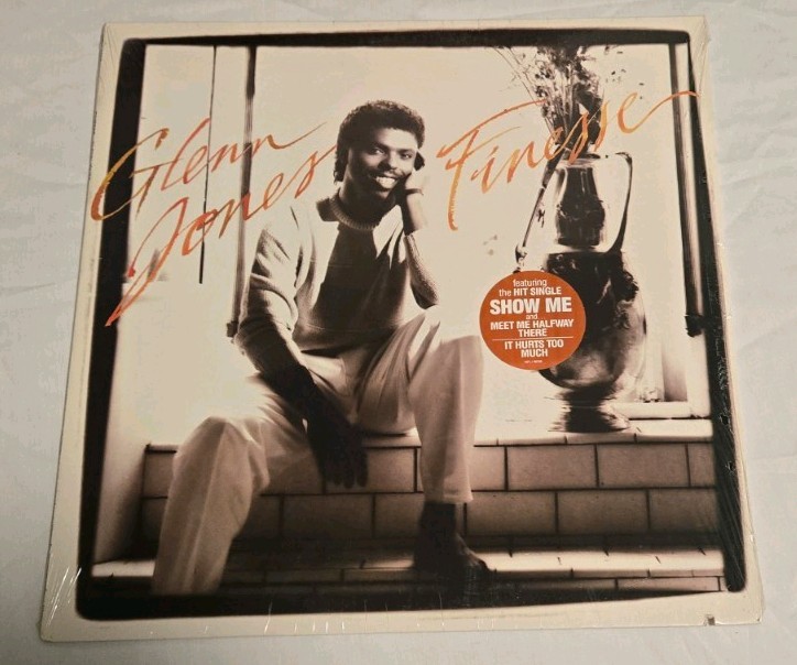 Glenn Jones Finesse 1984 LP Album, RCA Victor, NFL1-8036 SEALED
