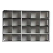Durham Mfg 124-95-20-Ind Compartment Drawer Insert With 20 Compartments,
