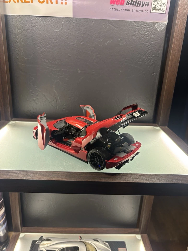 AUTOART Koenigsegg Agera 1/18 Red Scale Model Car Collectible Limited Edition - Image 3 of 4