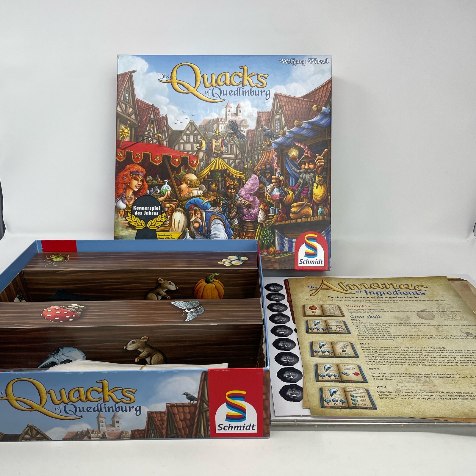 Schmidt Quacks of Quedlinburg Board Game (English Edition)