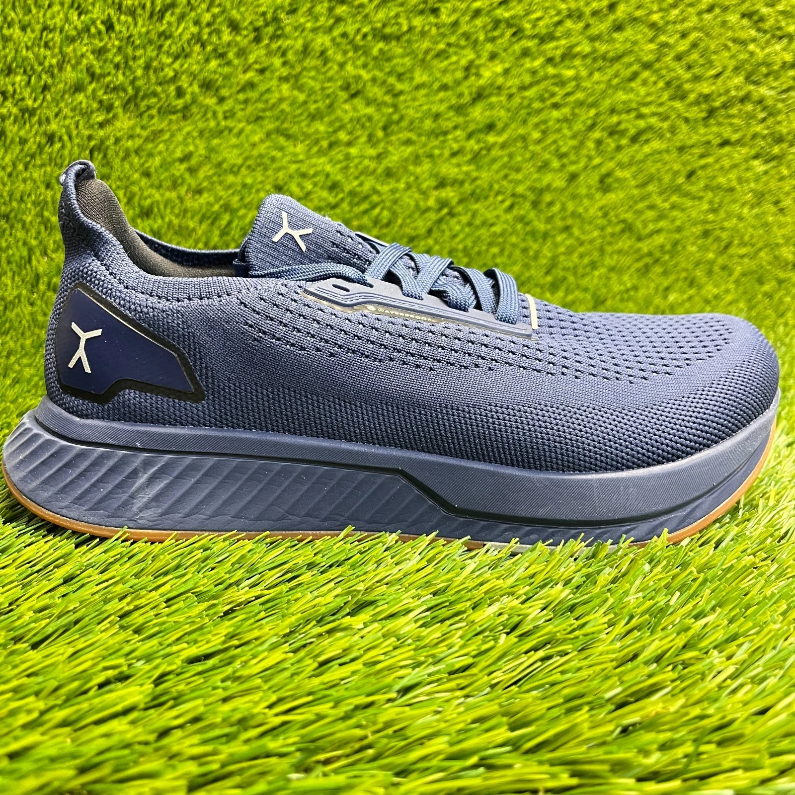 Flux Footwear Adapt Waterproof Runner Blue Womens Size 6.5 Outdoor Knit Shoes