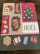 Flag Noel Small Garden Yard Porch Season Tree Gifts Ornaments Christmas 15x11"