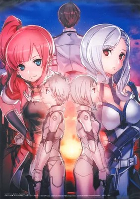 SAO Fateful Bullet B2 Tapestry Abec Illustration PS4 Software Sammlerstück