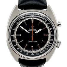 Omega Seamaster Chronostop 145.007 Edelstahl mit Kautschukband aus 1968  TOP