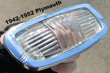 1942 1946 1947 1948 1949 1950 1951 1952 Plymouth Interior Dome Light