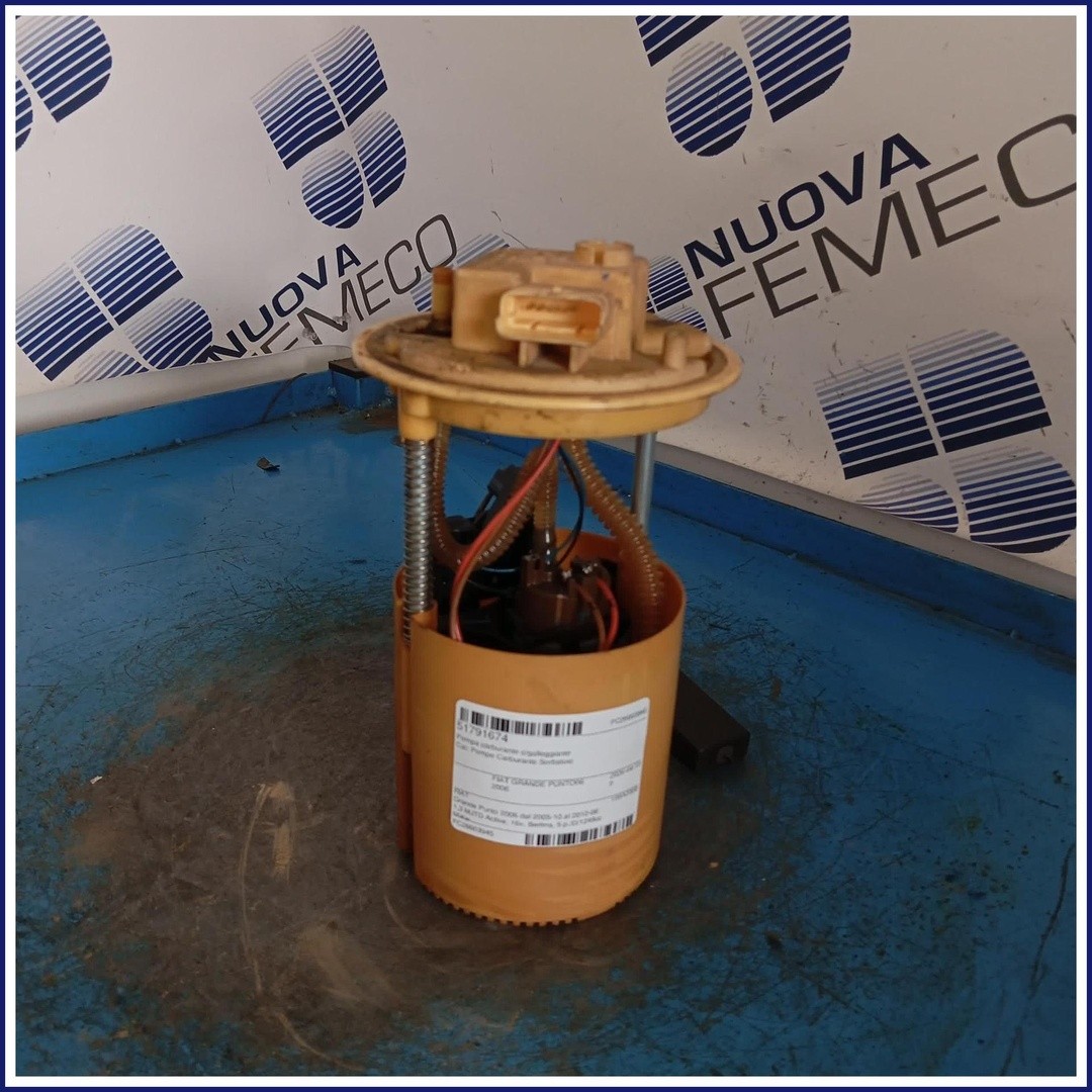 Pompa Carburante Elettrica Fiat Grande Punto 51791674 2005 2010 Gasolio Usato