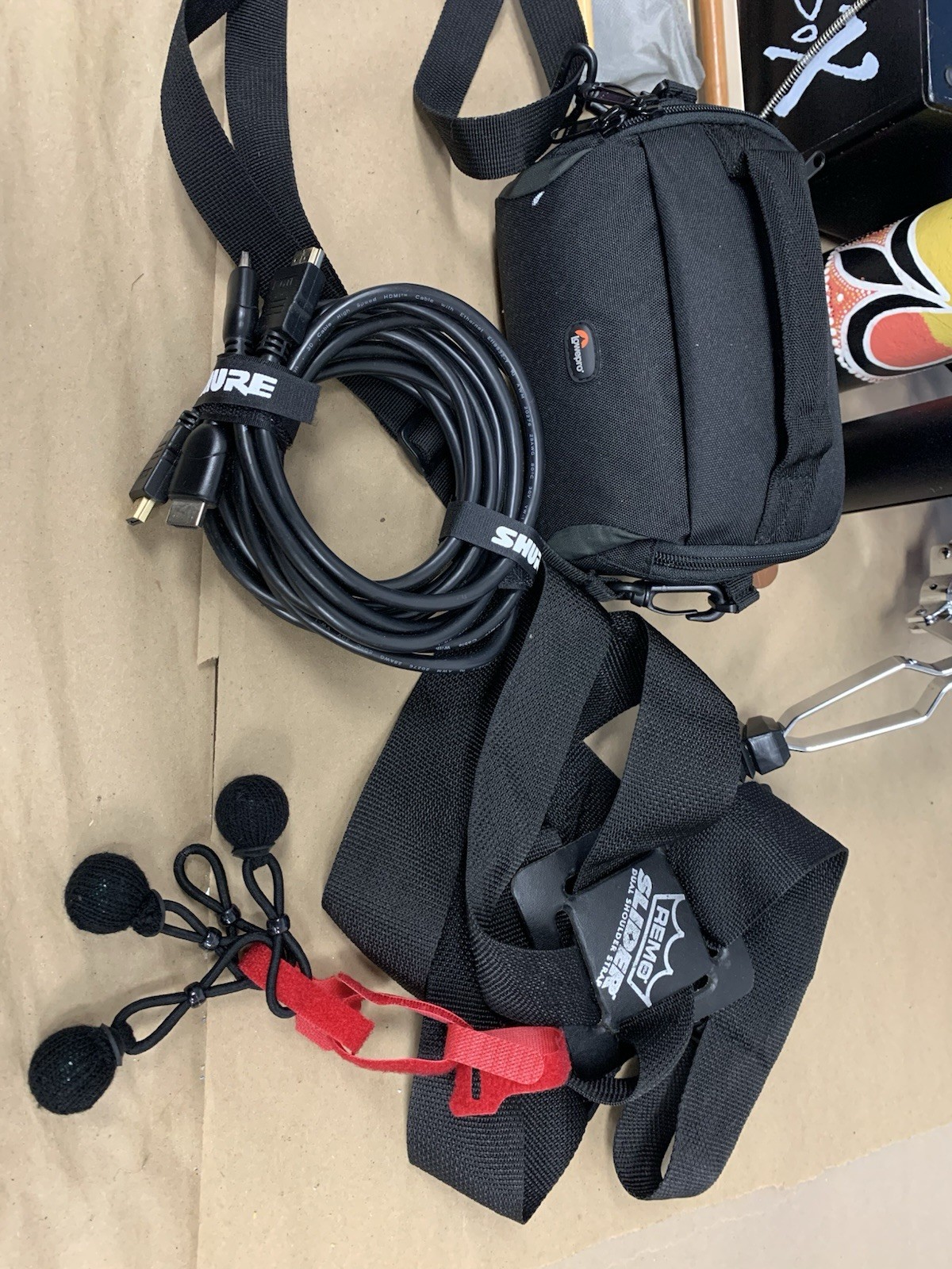 Percussion Lot Meinl Bassbox Thunderdrum Wah Wah Tube Didgeridoo Wind Wand &More