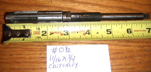 CRITCHLEY ADJUSTABLE & EXPANSION HAND REAMER # O-1/2= 11/16'' TO  3/4"
