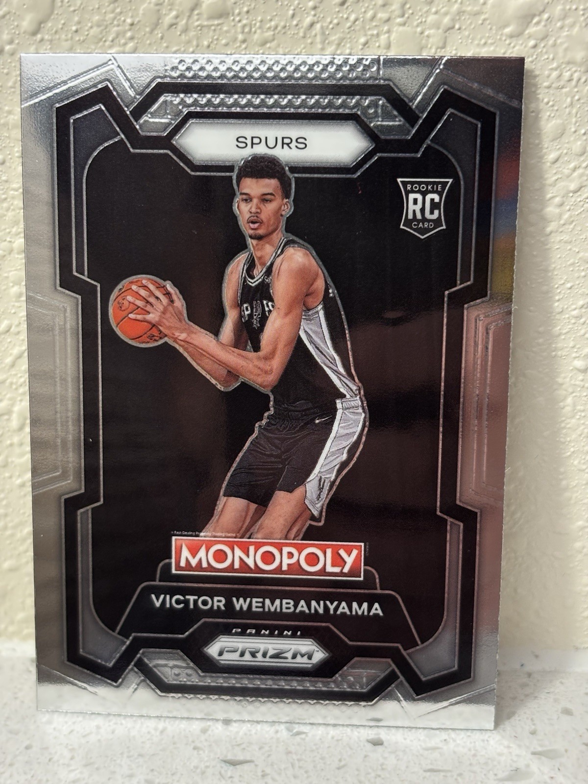 Victor Wembanyama 2023-24 Panini Prizm Monopoly #81 (RC) - San Antonio Spurs