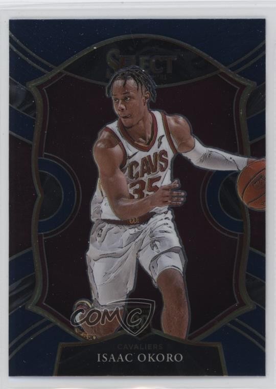2020-21 Panini Select Concourse Retail Blue Isaac Okoro #65 06xp