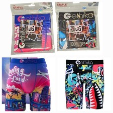 2 Pairs NEW SEALED Ethika the Staple Men's Boxer Briefs Size Medium Rolling Loud