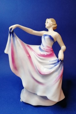 HÜBSCHE ROYAL DOULTON DAMEN FIGUR LIBERTY HN3201 1988 SEHR GUTER ZUSTAND