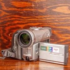 Canon Optura 40 Minin DV Tape Camcorder Video Camera W WD-34 Tested Working