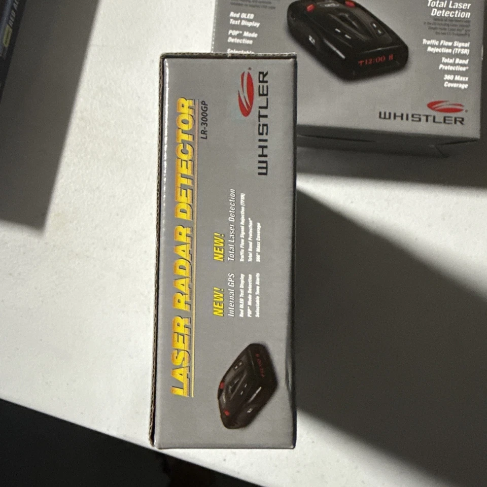 Whistler LR-300GP Radar Detector with Internal GPS New Open Box Never Used - Image 2 of 3
