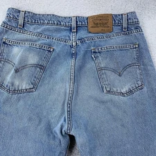 VTG Faded Levis 505 Jeans Mens FITS LIKE 36x30 Regular Fit Straight Leg Denim