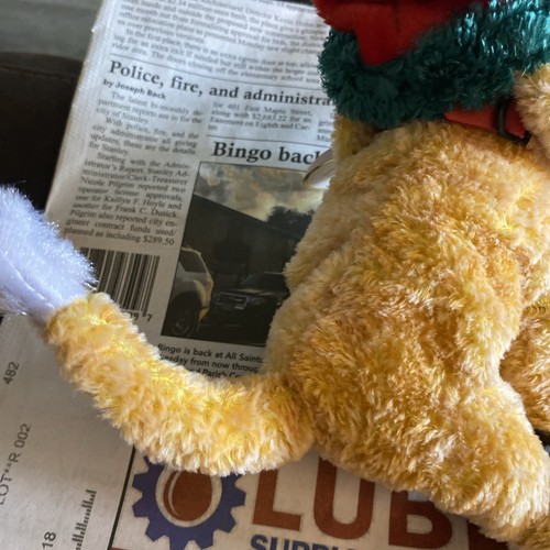 Ty Beanie Baby JINGLEPUP the Puppy Dog 6 Inch Plush Stuffed Animal With Tag - Picture 4 of 6