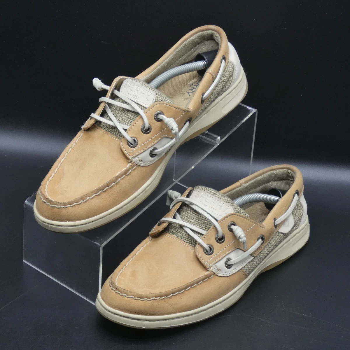 SPERRY Boat Shoe Beige Comfort Shoes for Women for sale | eBay display picture 1