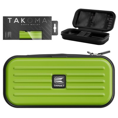 Grün Takoma Regular Darts Case  Holds x 1 Satz Darts Brieftasche