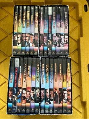 James  Bond 007 DVD Collection - 27 Movies