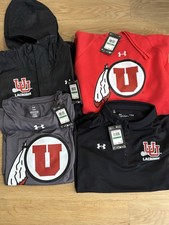 Under Armour University of Utah Lacrosse womans apparel set. Size LG. NEW w/tags