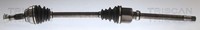 Antriebswelle Triscan 8540 28722 FüR Opel Movano U9 Peugeot Boxer Bus Bluehdi 3
