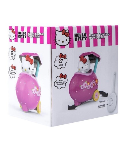 Sanrio Hello Kitty Telecomando Carrello Fiori Regalo Divertente Giocattolo Nuovo con Scatola  - Foto 6 di 6