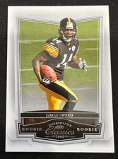 LIMAS SWEED 2008 Donruss Classics #195 Rookie Card RC NFL Steelers #154/999. rookie card picture