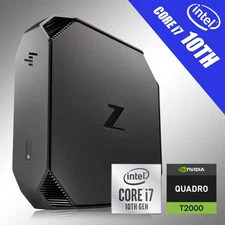 HP Z2 Mini Workstation i7 10TH, Up to 4.8GHz 32GB RAM 8TB SSD NVIDIA  Windows 11