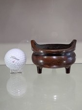 OLD CHINES BRONZE BURNER - LOOP HANDLES - NICE SIZE