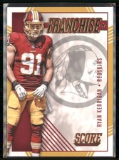 2016 Score - Franchise Ryan Kerrigan #20 Gold